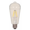 Satco S9581 6.5ST19/CL/LED/E26/27K/120V (2 - Pack)