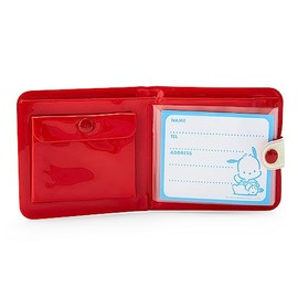 Sanrio Cartera de vinilo, Red, 3.5 x 0.6 x 3.5 inches, Pochacco