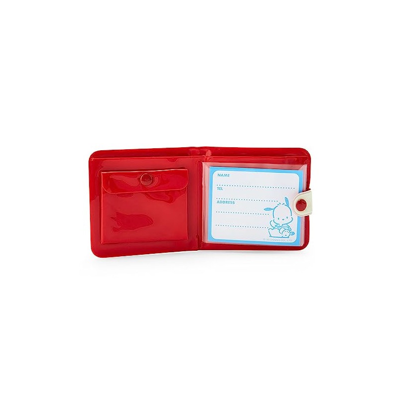 Sanrio Cartera de vinilo, Red, 3.5 x 0.6 x 3.5