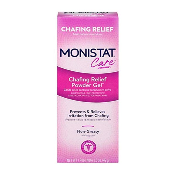 MONISTAT Chafing Relief Powder Gel 1.5 oz (Pack of 4)