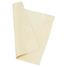 JEWEL TOOL 12" x 12" (30.5 cm x 30.5 cm) Chamois Polishing Cloth | Genuine Leather Excellence | Ultimate Metal Polishing Companion | For Jewelers and DIY Enthusiasts