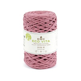DMC - Eco Vita 4 | Recycled Cotton Yarn - Plant Label | 250g - 200m - 12 Colours