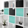 ANSSDO 12 Pack Teal Cardboard Magazine Holders, Premium Magazine File