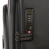 Brookstone Luggage Harbor Spinner Suitcase, Dark Charcoal, Carry-On