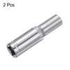 uxcell 2 Pcs 3/8 Inch Drive 9mm 6-Point Deep Socket,