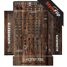StyleFlip Skins Allen & Heath Xone 96 Skin | Wood 3 | Protective Decal | StyleFlip Skins