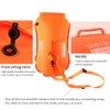 Swimming Buoy Safety Buoy Double Backpack Swimming Training Buoy Water