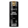 Henrys Fibras Capilares Negro 27.5g, Disimula Cabello Delgado, Aumenta Volumen
