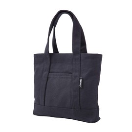 Constlia Mini Tote Bag, Tote Bag, Women's, Small, Mini Tote, Perfect for Small Carrying, Walking Bag, Zipper, Mini Bag (Black)