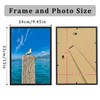 A4 Picture Frames Wooden Photo Frame with Stand Tabletop or