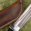 Full grain Leather Sheath for Buck 120 Knife, knife holder,