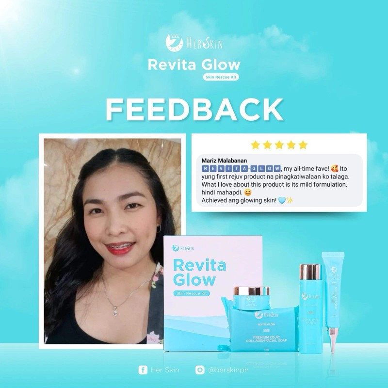 Her Skin Revita Glow Skin Rescue Rejuvenating Kit