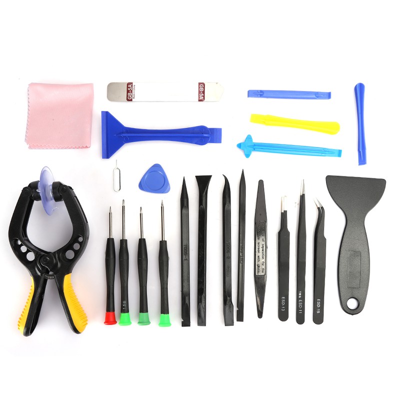 23Pcs/set Mobile Phone Disassembly Tool Screen Splitter Screwdriver Cruccross Pentagon