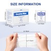 100 Pcs Hearing Aid Cleaning Wipes - Individually Wrapped Alcohol-Free