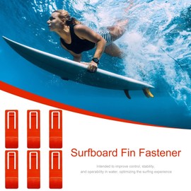 Paddleboard Fin Clip | Surfboard Fin Buckle | Detachable Fin Buckle | Gear Fin Bracket Detachable Buckle Paddle Board Clip Tail Clip for Longboard Surfboard