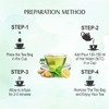 APSARA Lemon Mint Ginger Green Tea Bags 100 pcs Herbal