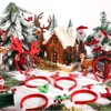 Christmas Headbands, Set of 10 Christmas Decorations Headpieces with Various