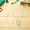 Anneome Mason Jar Wire Clamp 4Pcs Stainless Steel Spring Sealed