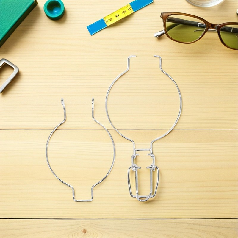 Anneome Mason Jar Wire Clamp 4Pcs Stainless Steel Spring Sealed