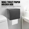 Wall Toilet Paper Holder Box Waterproof Space Aluminum Toilet Tissue