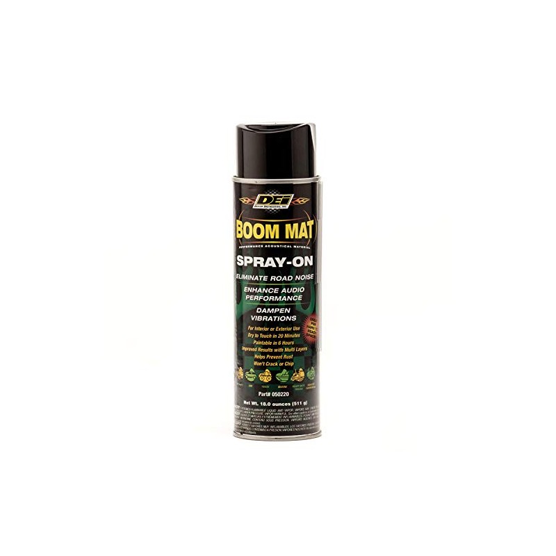 Design Engineering 050220 Boom Mat Spray-on Sound Deadening to Reduce