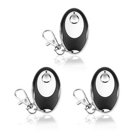 LAWOHO 3 Pack -for Sears Craftsman Garage Door Remote Keychain Yellow Learn Button Chamberlain Compatible with - Liftmaster 891LM/893LM/950ESTD/953ESTD