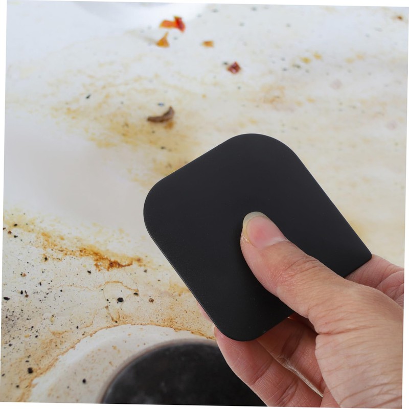 ULTECHNOVO 8pcs Kitchen Scraper Tool for Effortless Cleaning of Cast