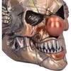 Nemesis Now Mechanical Laughter Horror Steampunk Clown Skull Ornament, Bronze,