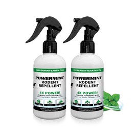 Powermint 8 Oz Peppermint Oil Rodent Repellent Spray 2-Pack