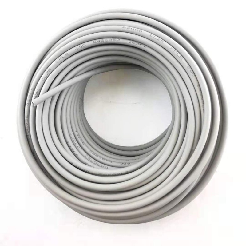 InstallerCCTV 22 AWG 6 Conductors Shielded Security Alarm Wire Cable,