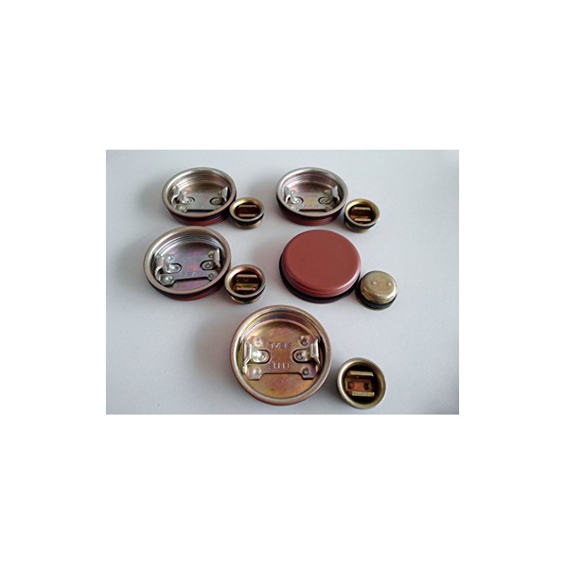 Steel Drum Closure Bung Plug Set 55 Gallon Barrel with