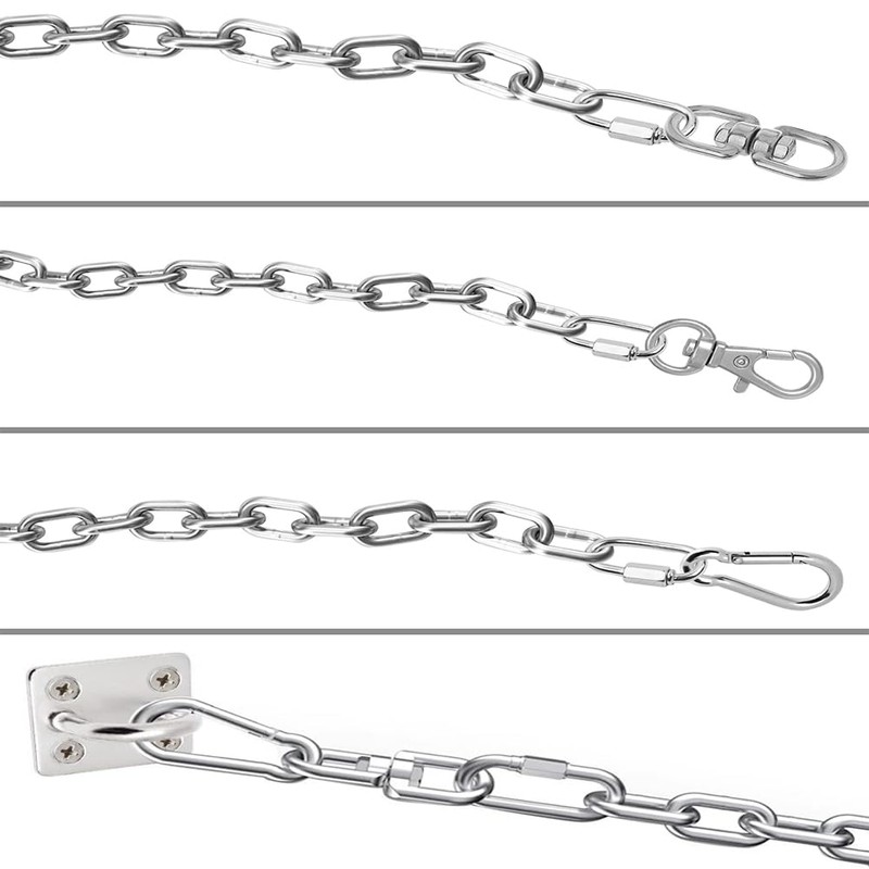 6 pieces M2 stainless steel chain, 6 m chain links,