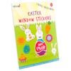 abeec Easter Window Stickers – Includes 6 Sheets of Easter Themed Stickers for Kids Ages 3+ – Indoor Easter Decorations
