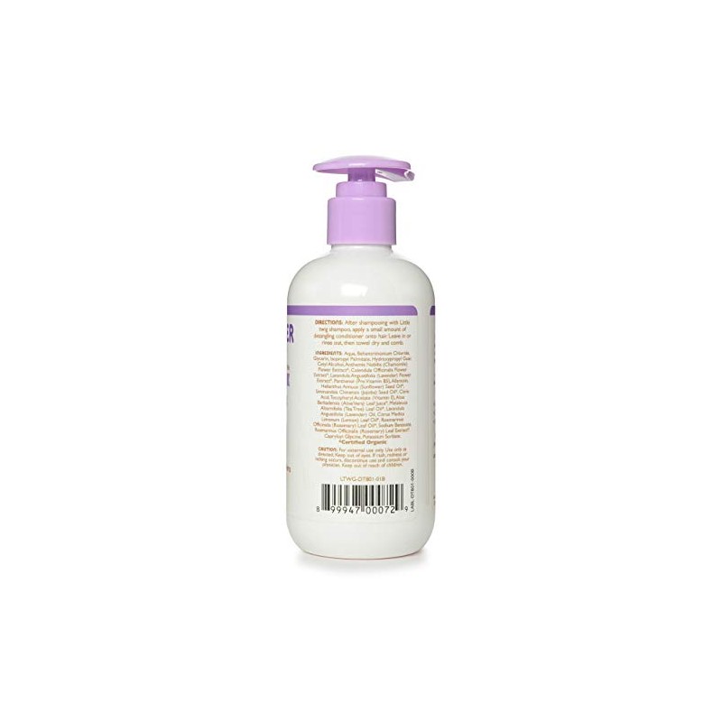 Little Twig All Natural, Hypoallergenic Baby Conditioning Detangler, Calming Lavender