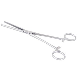Stainless Steel Line Cutters Sea Carp Fly Unhooking 8'' Straight or Curved Fish Removing Forceps (Straight 8")