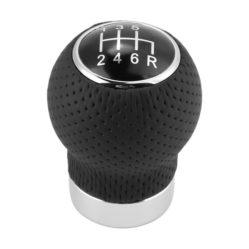 6 Speed Universal Car Gear Shift Knob Stick Head Shifter