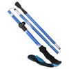 Collapsible Lightweight Aluminum Pole Hiking Stick Cane for Trekking Mountaineering