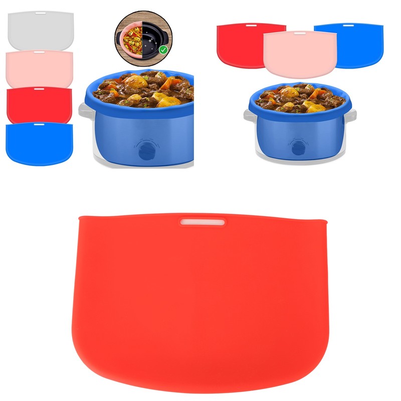 Small Silicone Slow Cooker Liner Reusable Leakproof Dishwasher Safe Cooking