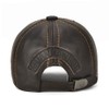Gudessly Adjustable Men's Genuine Cowhide Leather Baseball Cap for Fall