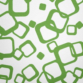 WANDfee® Wall Tattoo, Circles, Dots, 60 Stickers, Colour Choice For Children's Bedroom, Living Room, Hallway, Bathroom, Kitchen, Tile Stickers, green
