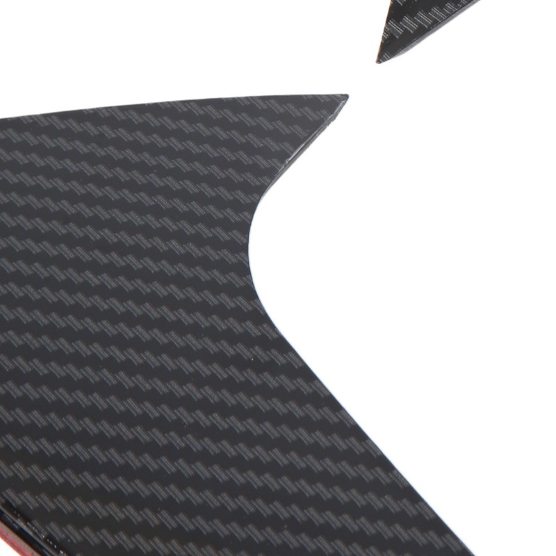 2 Pcs Rear Bumper Spoiler Air Vent Cover Lower Air