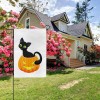 DEAYOU 36 Pack Blank White Garden Flags For Diy Decoration