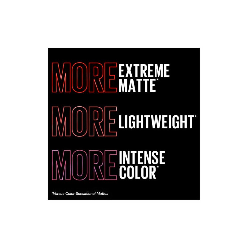 Maybelline Color Sensational Ultimatte Slim Lipstick 499 More Blush