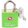 TLL03GR Miami Carry-on TSA Locks - 1 Lock 2 Keys