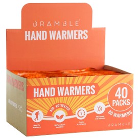 Bramble - Hand Warmers Pocket Glove Warmers - Suitable for Hiking, Outdoor Activities, Golf, Football Spectating, Lasts 8 Hours + (160)