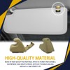 RGOAANC 2PCS Sun Visor Support Clip Retainer, Interior Sun Visor