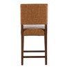 Linon Brook, Caramel Counter Stool, 19"W x 22"D x 40.5"H,
