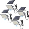 JACKYLED Solar Lights for Outside with Motion Sensor, 113 Bright