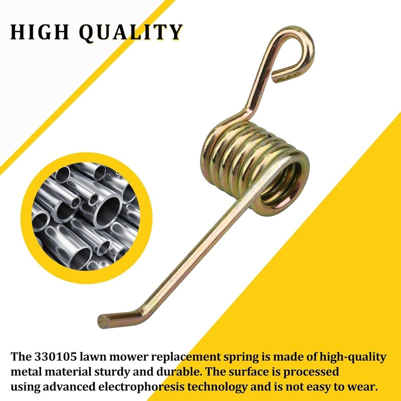 remolean 330105 Dethatcher Rake Spring, Springs for Arnold 16 Inch