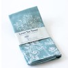 Helen Round Linen Tea Towel, duck egg blue. This beautiful,